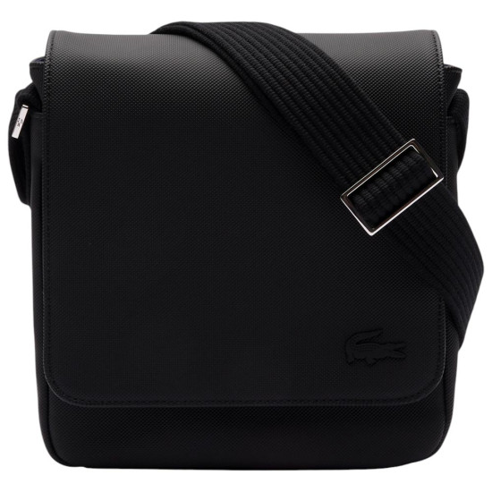 Lacoste Τσάντα ώμου Slimline Flat Close Satchel